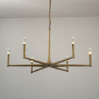 48 Inch Forged Candlestick Chandelier - Thaddeus