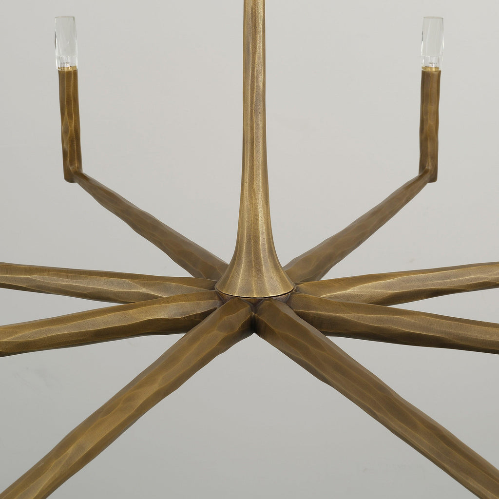 60 Inch Forged Candlestick Chandelier - Thaddeus