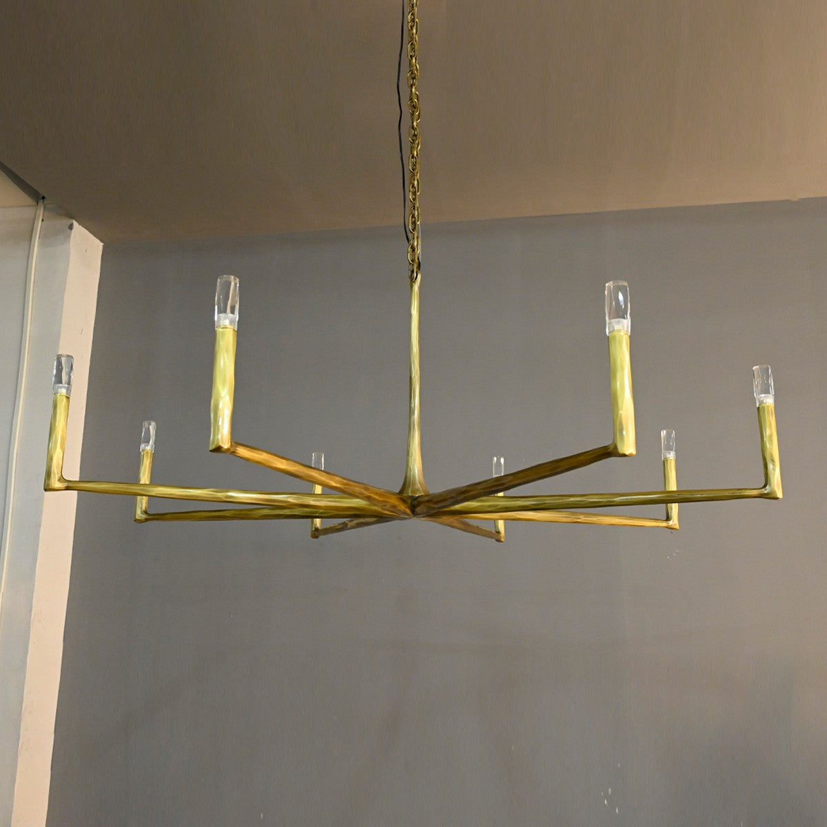 60 Inch Forged Candlestick Chandelier - Thaddeus