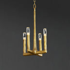 Forged Candlestick Pendant Light - Thaddeus