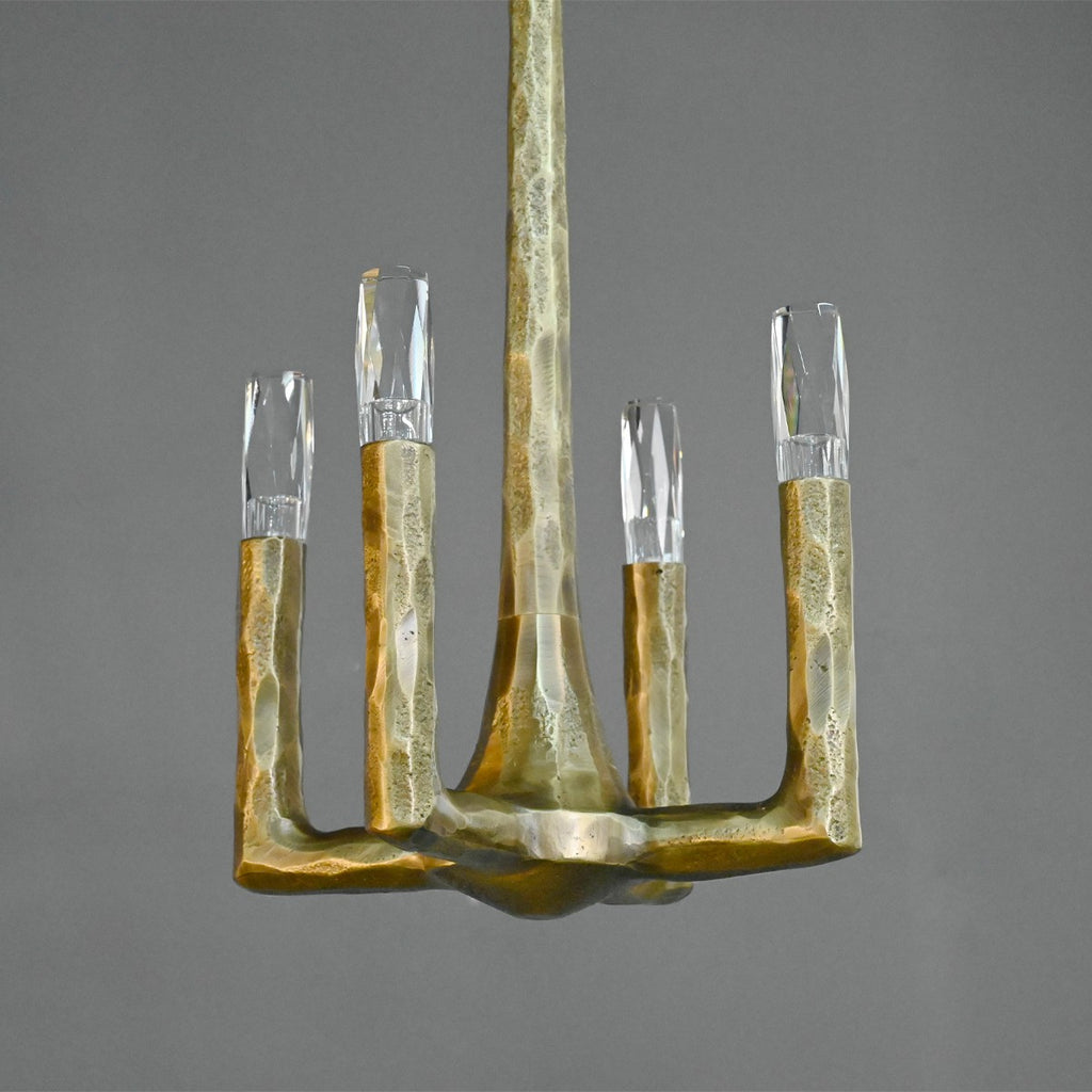 Forged Candlestick Pendant Light - Thaddeus