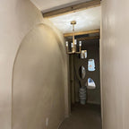 12 Inch Forged Candlestick Pendant Light - Thaddeus