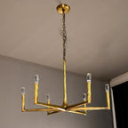 36 Inch Forged Candlestick Chandelier - Thaddeus