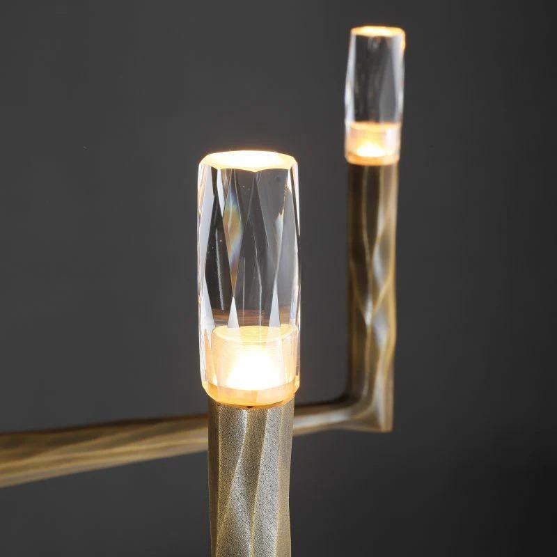 72 Inch Forged Candlestick Chandelier - Thaddeus