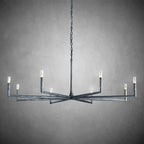 72 Inch Forged Candlestick Chandelier - Thaddeus