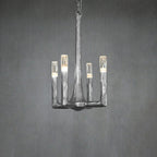 12 Inch Forged Candlestick Pendant Light - Thaddeus