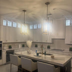 16 Inch Lantern Glass Pendant Light - Beckman