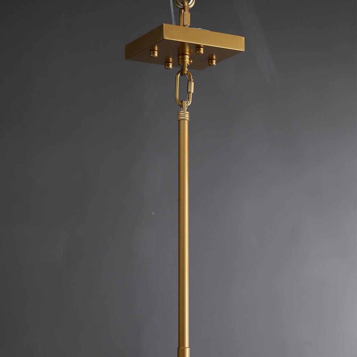 16 Inch Glass Lantern Pendant Light - Beckman