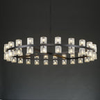 48 Inch Hexagonal Crystal Round Chandelier – Arcachon