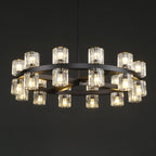 24 Inch Hexagonal Crystal Round Chandelier – Arcachon