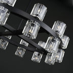 24 Inch Hexagonal Crystal Round Chandelier – Arcachon