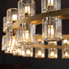 48 Inch Hexagonal Crystal Round Chandelier – Arcachon