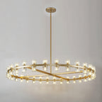 60 Inch Hexagonal Crystal Round Chandelier – Arcachon
