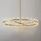60 Inch Hexagonal Crystal Round Chandelier – Arcachon