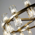 24 Inch Hexagonal Crystal Round Chandelier – Arcachon