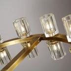 24 Inch Hexagonal Crystal Round Chandelier – Arcachon