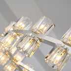 48 Inch Hexagonal Crystal Round Chandelier – Arcachon