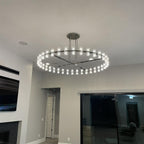 60 Inch Hexagonal Crystal Round Chandelier – Arcachon