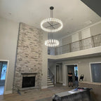 60 Inch Hexagonal Crystal Tiered Chandelier – Arcachon