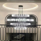 60 Inch Hexagonal Crystal 3-Tier Chandelier – Arcachon