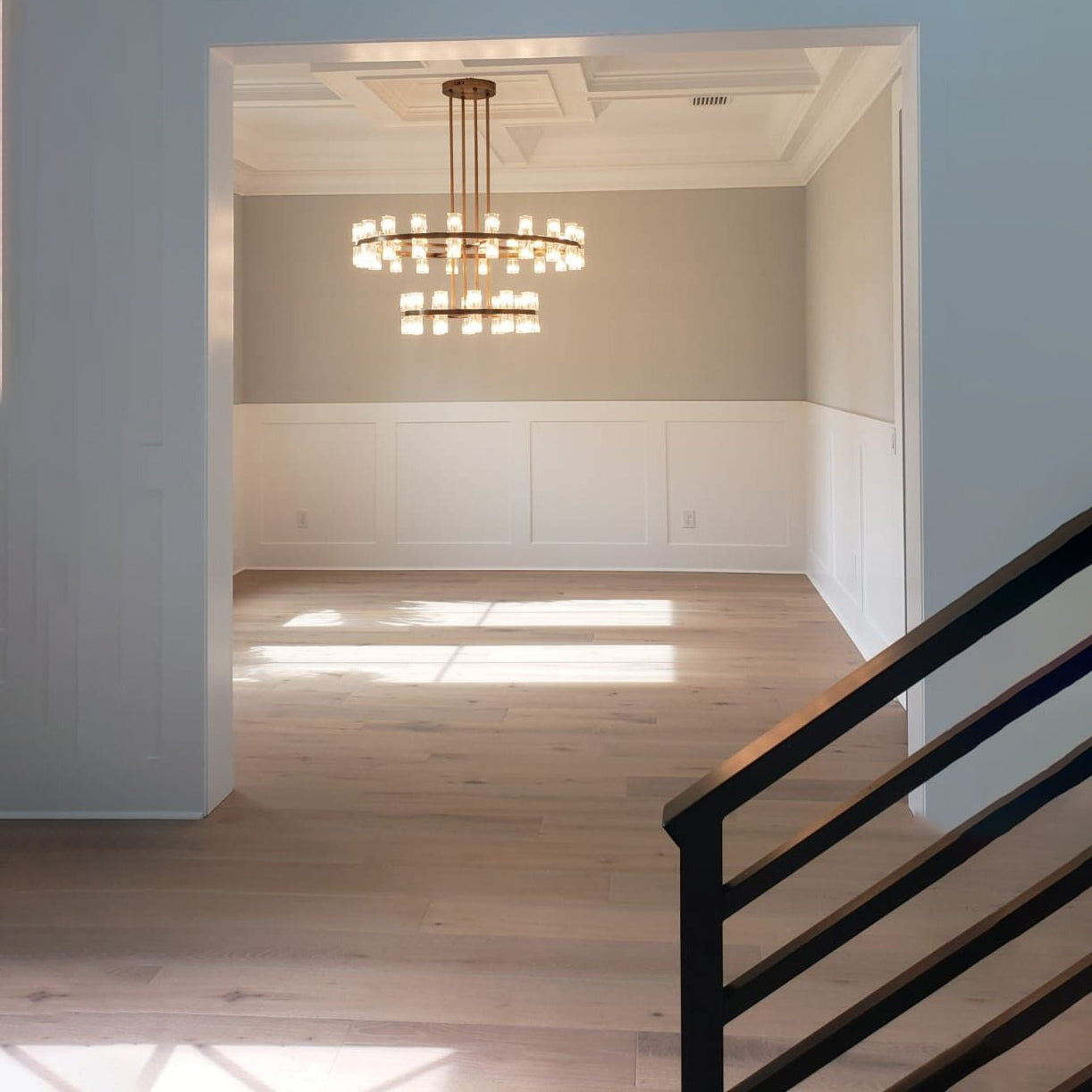 48 Inch Hexagonal Crystal Tiered Chandelier – Arcachon