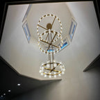 60 Inch Hexagonal Crystal 3-Tier Chandelier – Arcachon