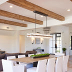 72 Inch Linear Crystal Pillar Candle Chandelier – Arcachon