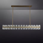 54 Inch Modern Crystal Linear Chandelier – Arcachon