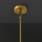 36 Inch Clear Murano Glass Tiered Chandelier - Chiara