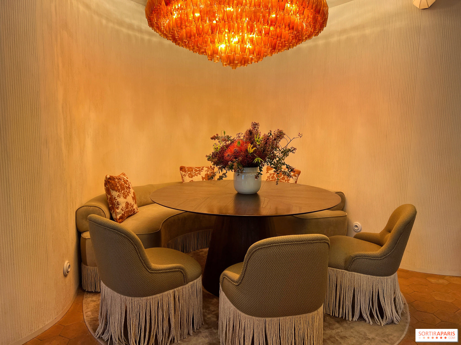 62 Inch Smoked Murano Glass Tiered Chandelier - Chiara