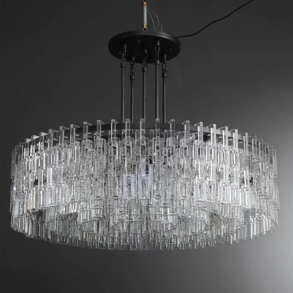48 Inch Chain Crystal Round Chandelier - Marignan