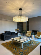 48 Inch Chain Crystal Round Chandelier - Marignan