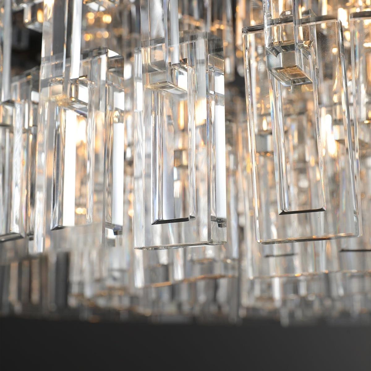 48 Inch Chain Crystal Round Chandelier - Marignan