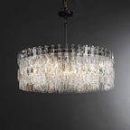 36 Inch Chain Crystal Round Chandelier - Marignan
