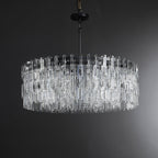 36 Inch Chain Crystal Round Chandelier - Marignan