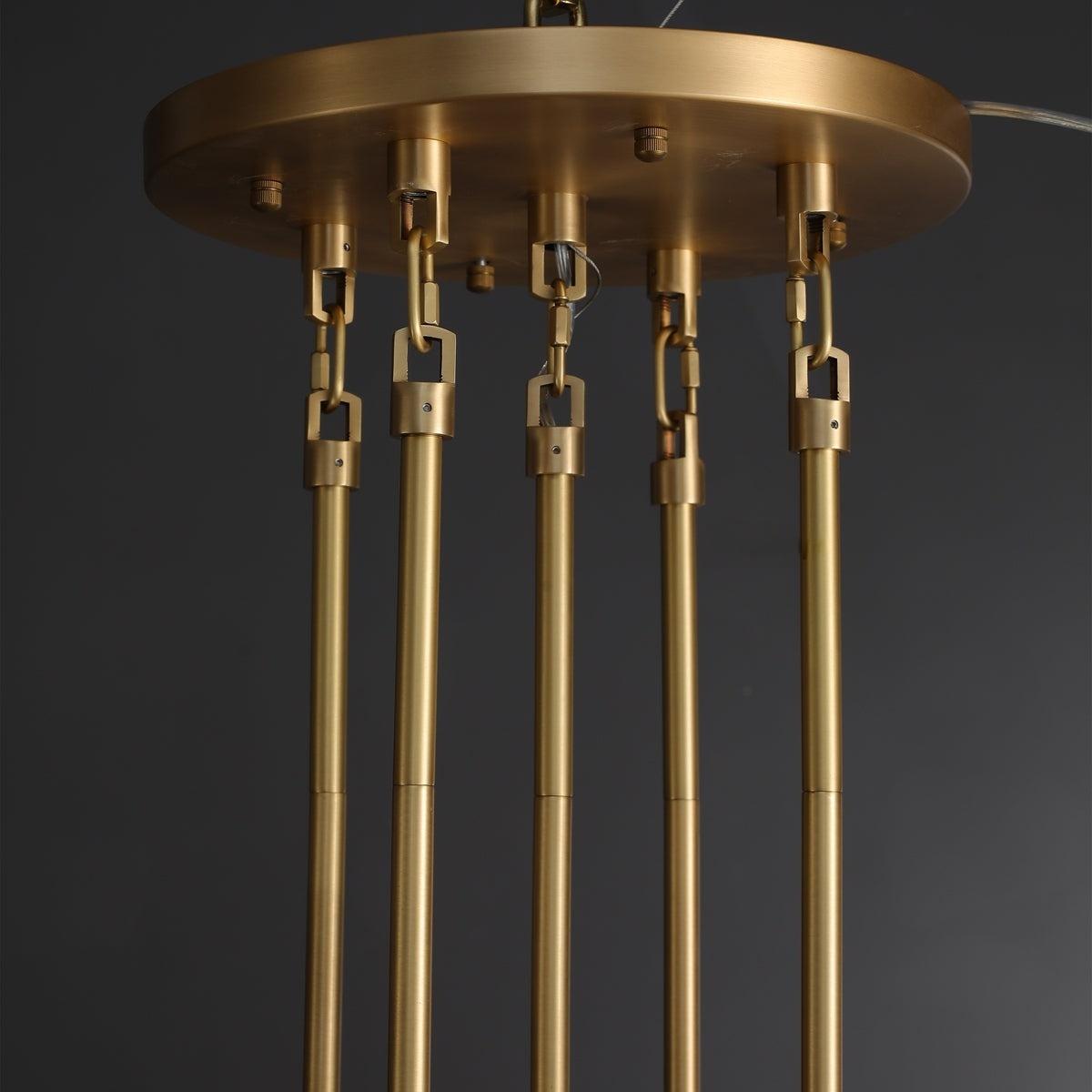 48 Inch Chain Crystal Round Chandelier - Marignan