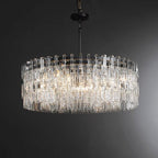 36 Inch Chain Crystal Round Chandelier - Marignan