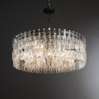 36 Inch Chain Crystal Round Chandelier - Marignan
