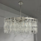 36 Inch Chain Crystal Round Chandelier - Marignan