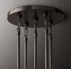 60 Inch Chain Crystal Tiered Chandelier - Marignan