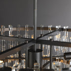 36 Inch Chain Crystal Tiered Chandelier - Marignan