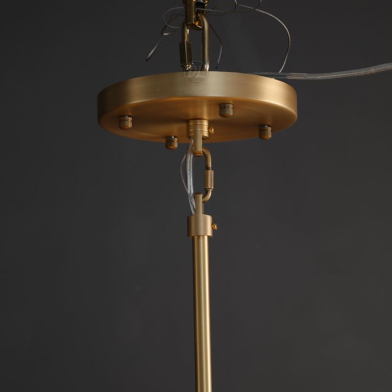 36 Inch Chain Crystal Tiered Chandelier - Marignan
