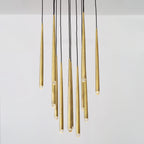 24 Inch Pin Cascading Round Chandelier - Aquitaine