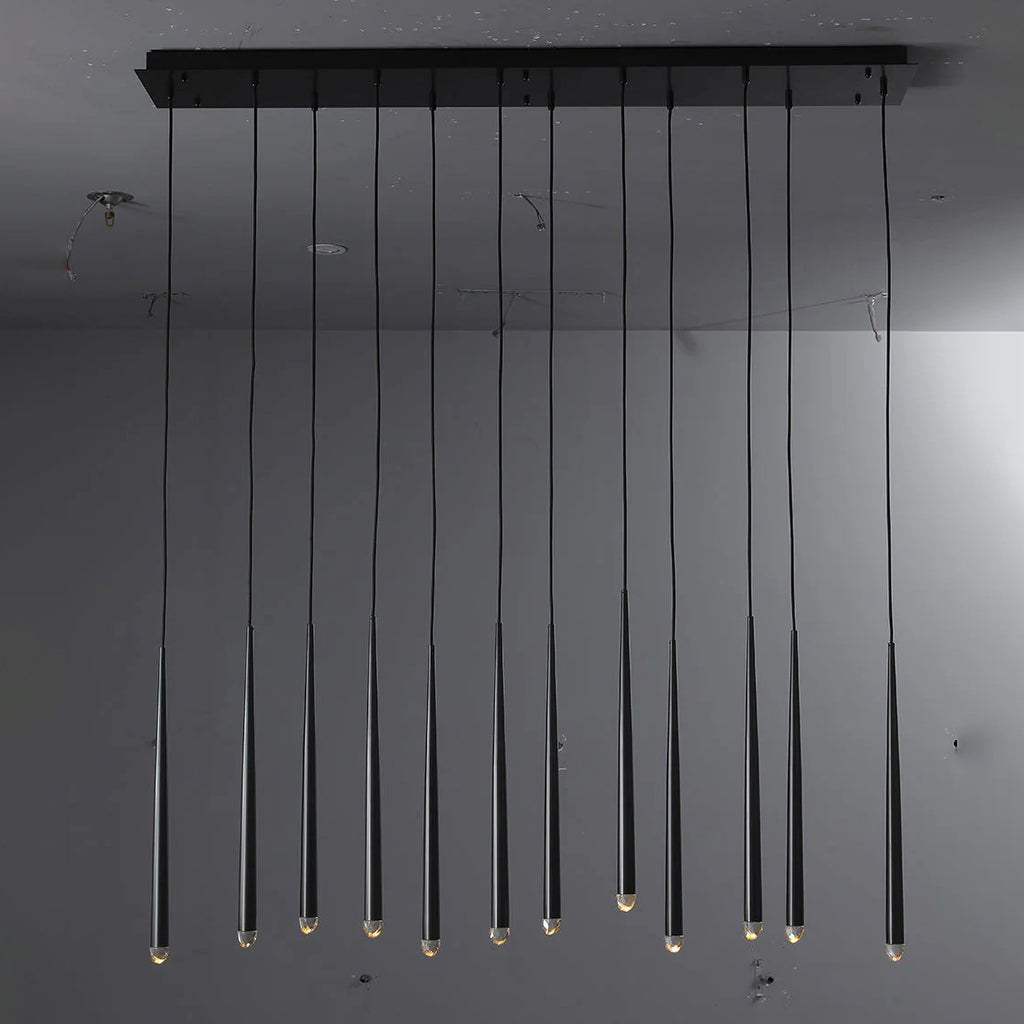 60 Inch Rod Linear Chandelier - Aquitaine