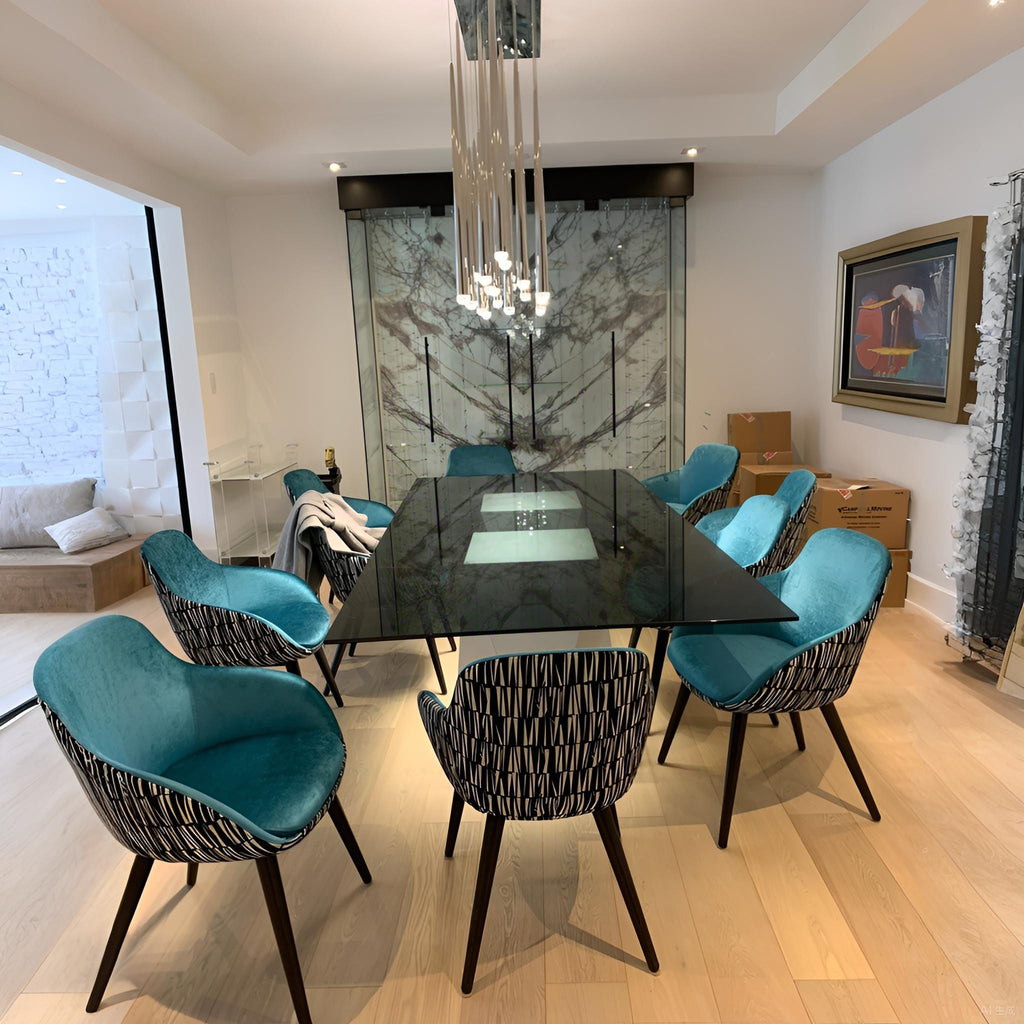 60 Inch Rod Linear Chandelier - Aquitaine