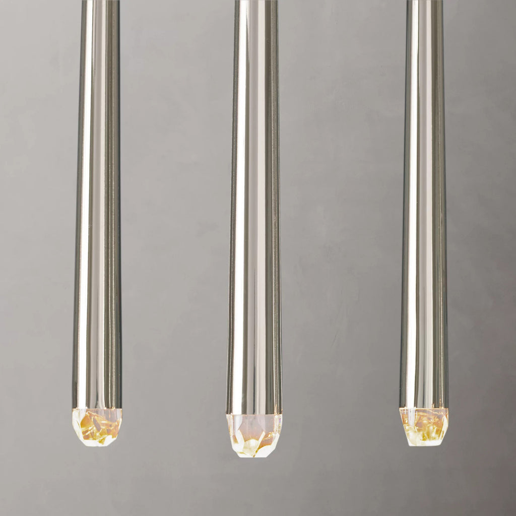 60 Inch Rod Linear Chandelier - Aquitaine