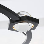 60 Inch Globe Crystal Ring Chandelier - Eclatant