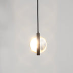 7 Inch Hexagonal Crystal Pendant Light - Eclatant