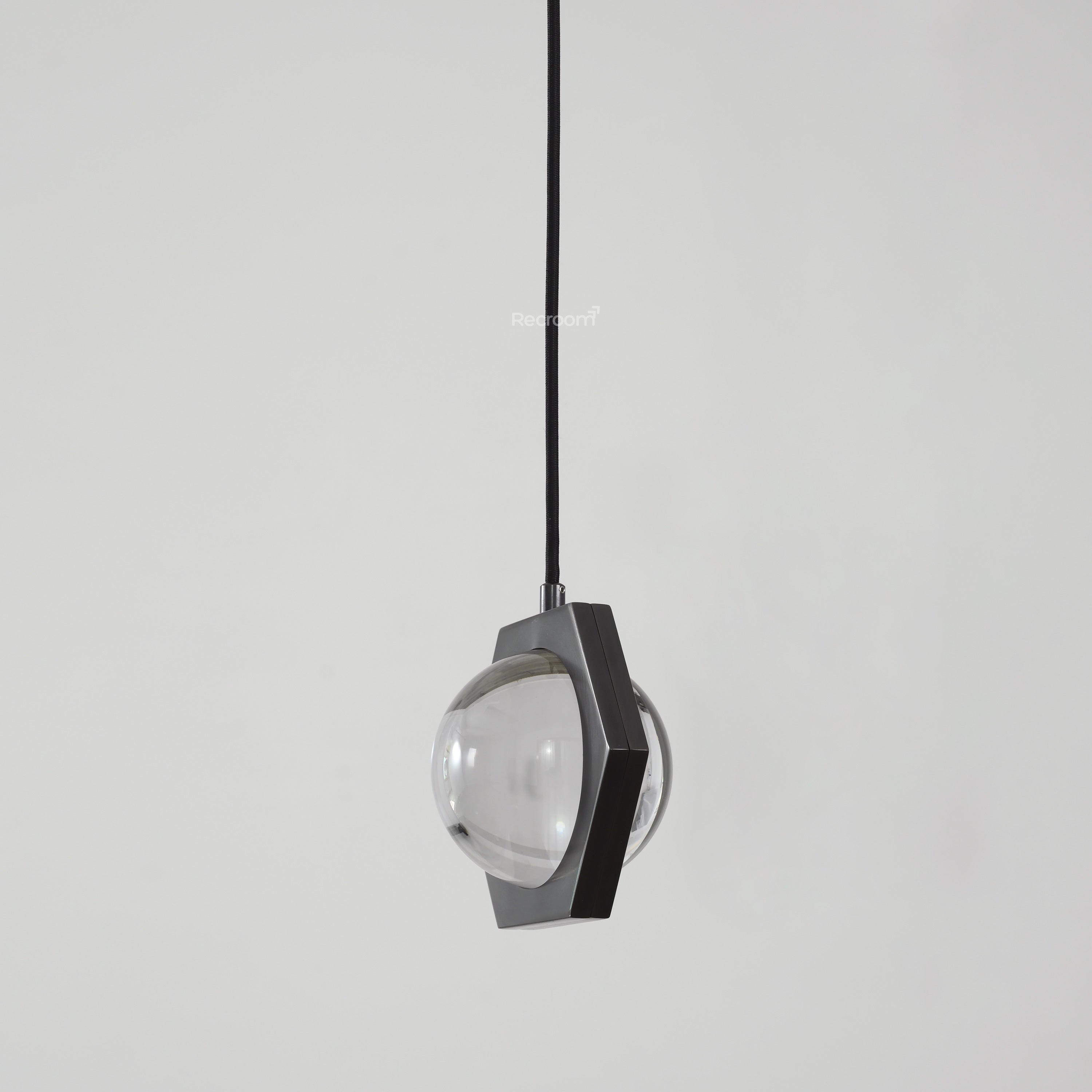 7 Inch Hexagonal Crystal Pendant Light - Eclatant