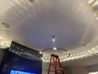 48 Inch Globe Crystal Ring Chandelier - Eclatant